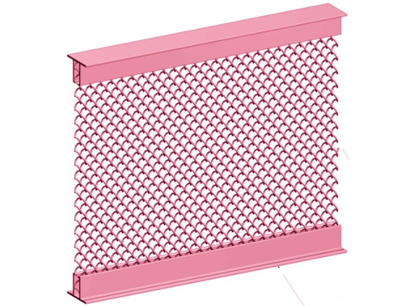 Coil Mesh Curtains For Interior Partition