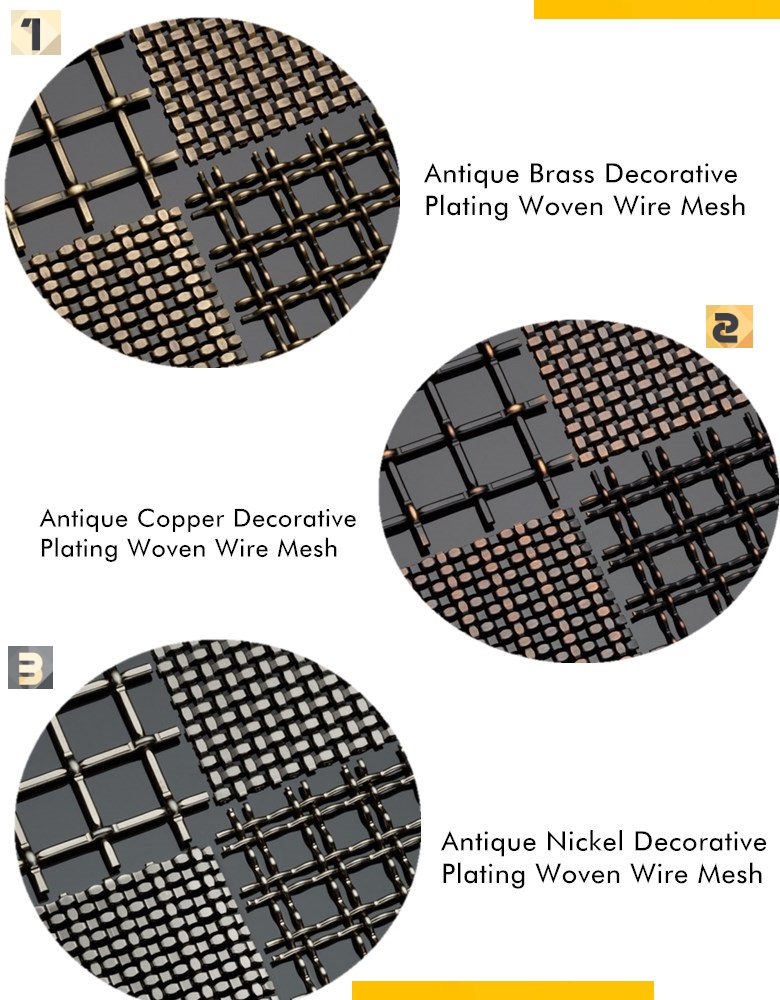 Antique Black/Copper/Brass Plated Surface Treatment(图2)