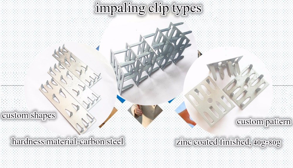 Zinc Coated Metal Impaling Clips(图1)