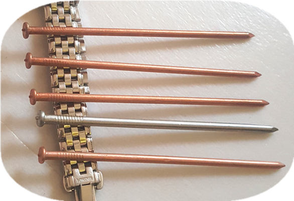 Copper Plated/Zinc Coated Metal Weld Pins(图2)