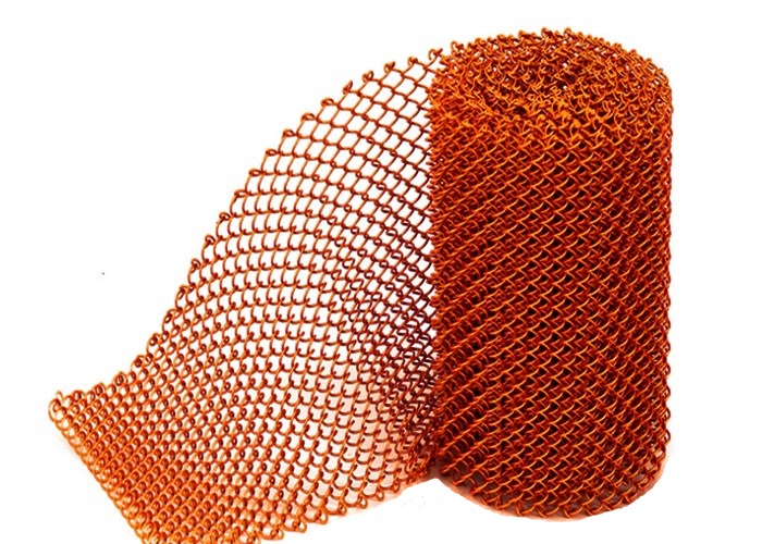 Anodic Oxidation Finished Aluminum Coil Mesh(图4)