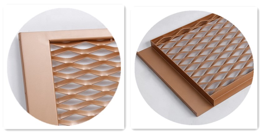 Decorative Aluminum Expanded Mesh Facade(图2)