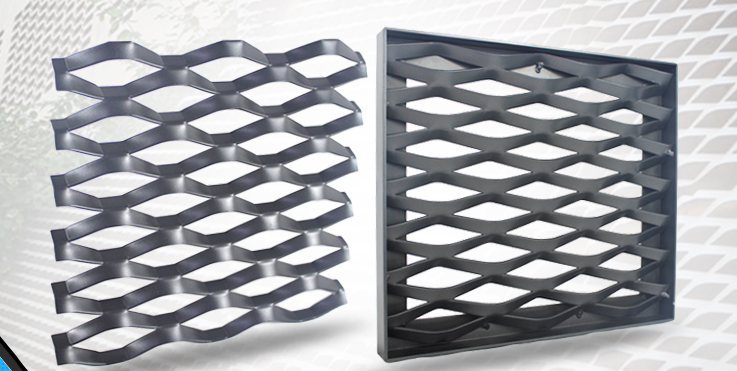 Facade Screening Expanded Aluminum Mesh(图2)